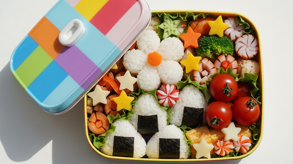 Bento enfant idees repas japonais coloree