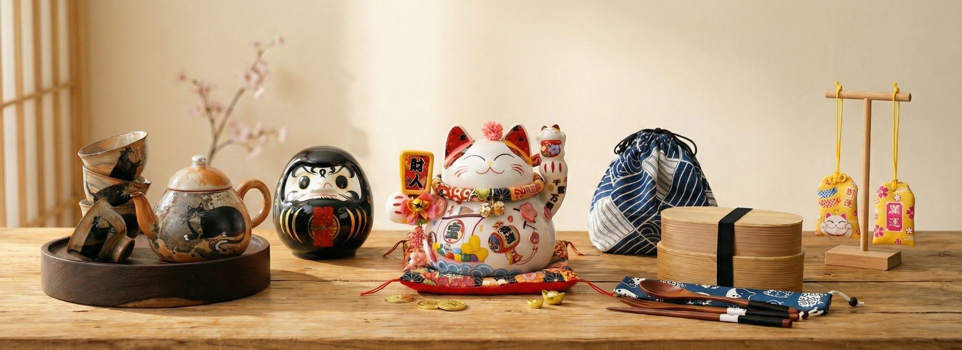 Yomoya Japon — Boutique en ligne d'objets japonais traditionnels, décoration et porte-bonheur