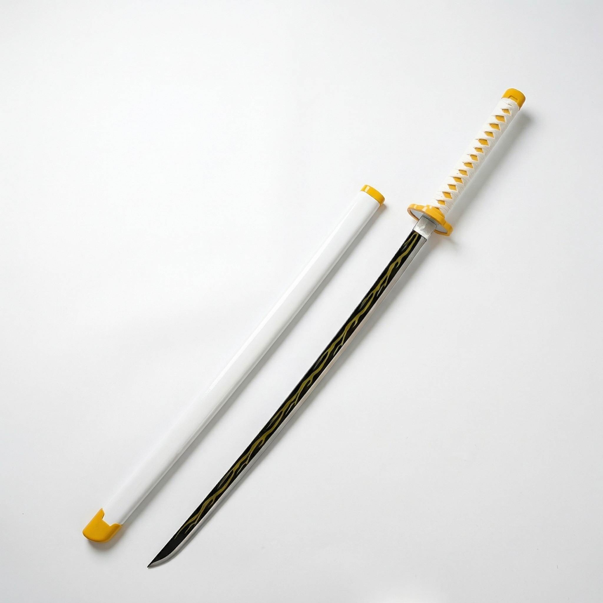 Katana Zenitsu Agatsuma en bambou Demon Slayer