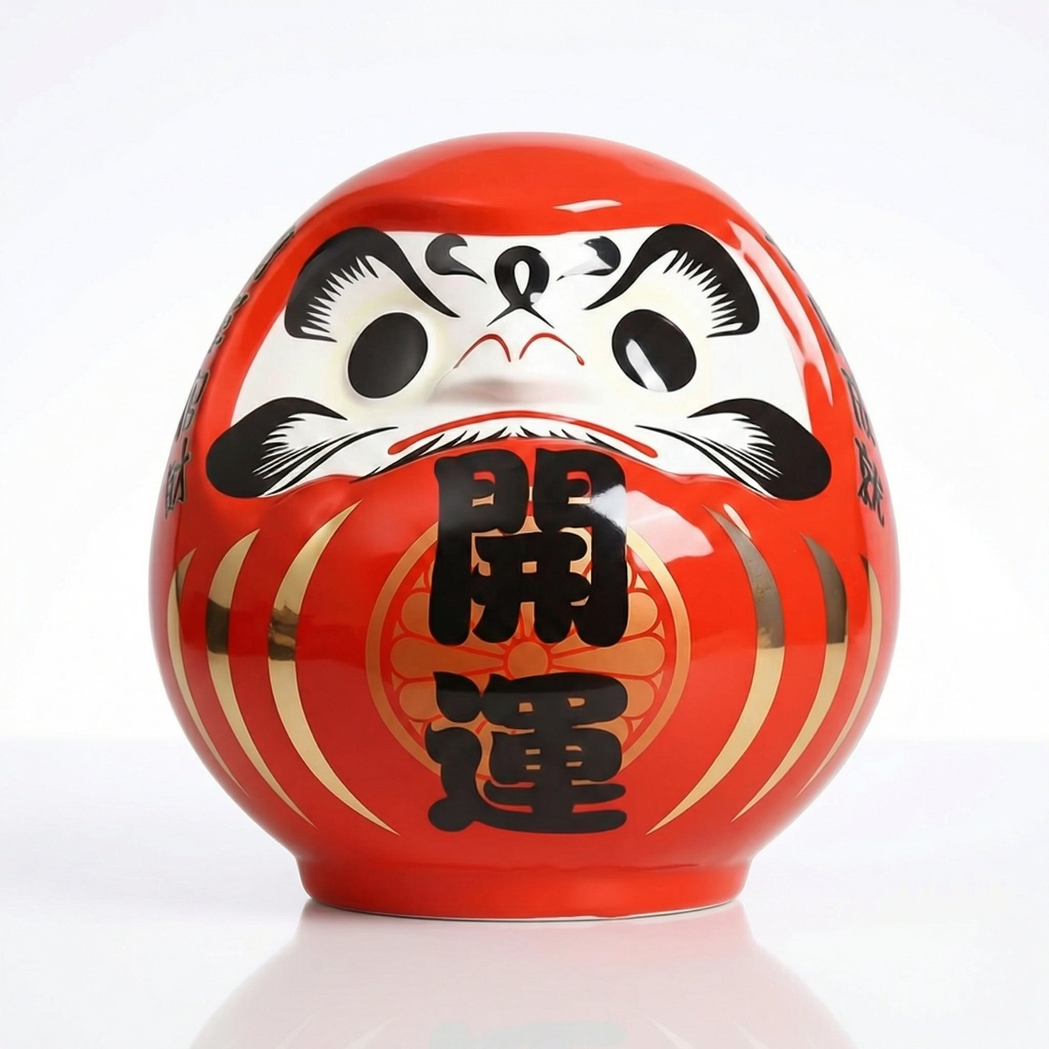 Tirelire Daruma Rouge - Chance & Fortune