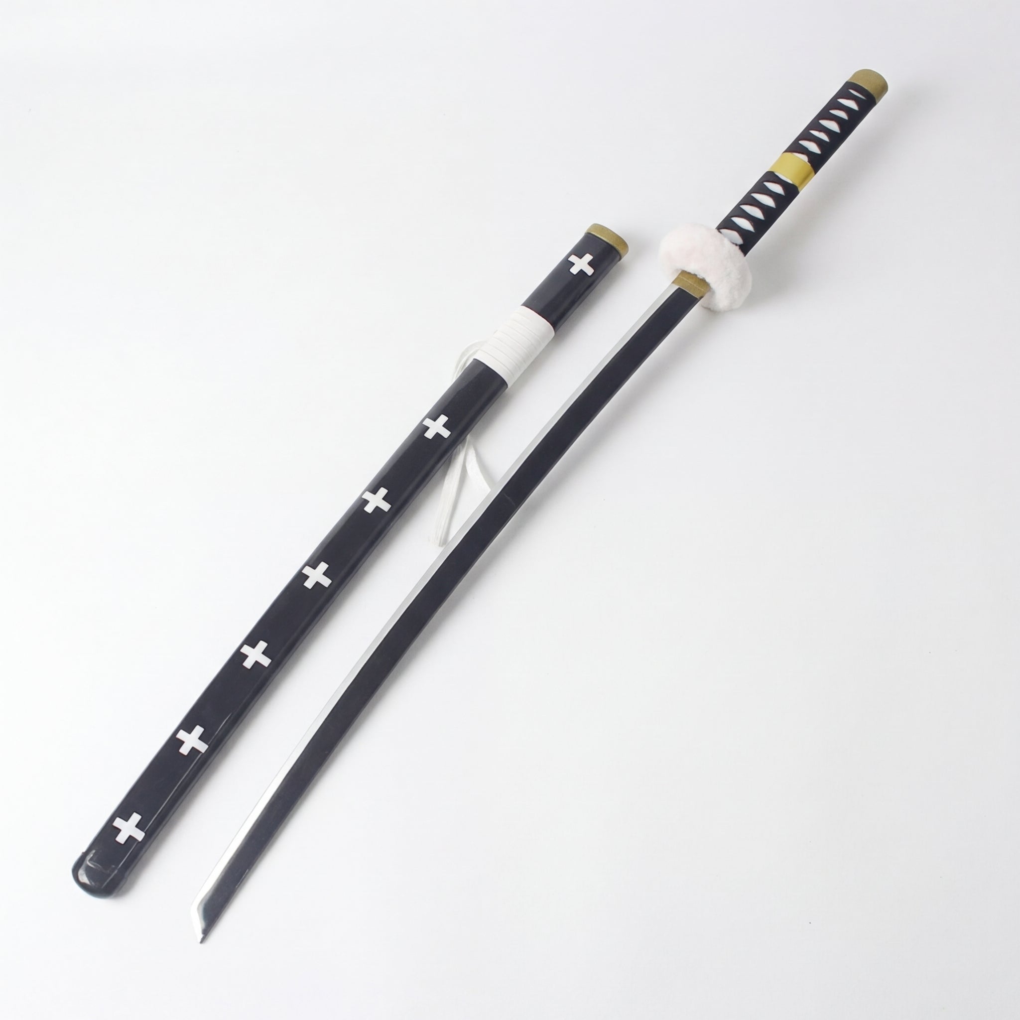 Katana Kikoku Trafalgar Law One Piece en bambou